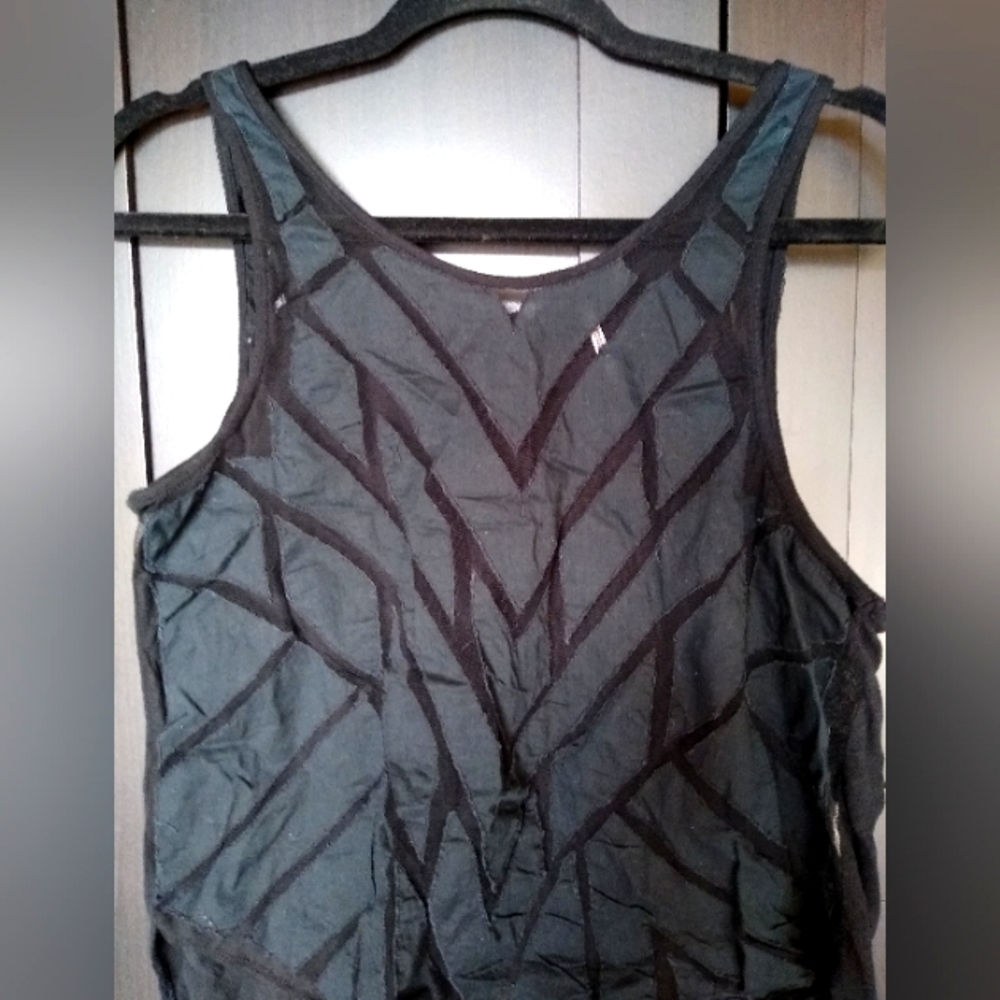 Abstract Tank blouse